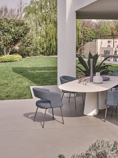 Outdoor Sessel 356 & Tisch Pillar von Ditreitalia